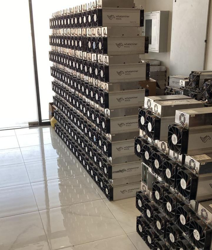 Crypto mining infrastructure